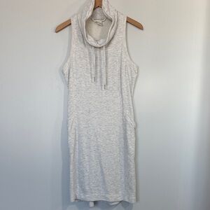 Freedom Trail by Kyodon Gray Sleeveless Cowl Neck Dress Size Medium